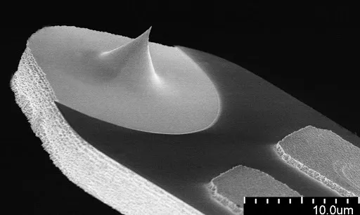 Tip of a PRS-L70 cantilever