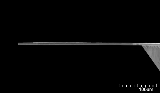 Side view of a PRSA-L300 cantilever
