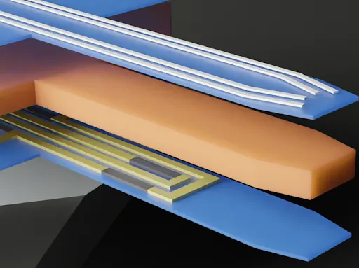 Schematic of TLCQTC2 cantilever